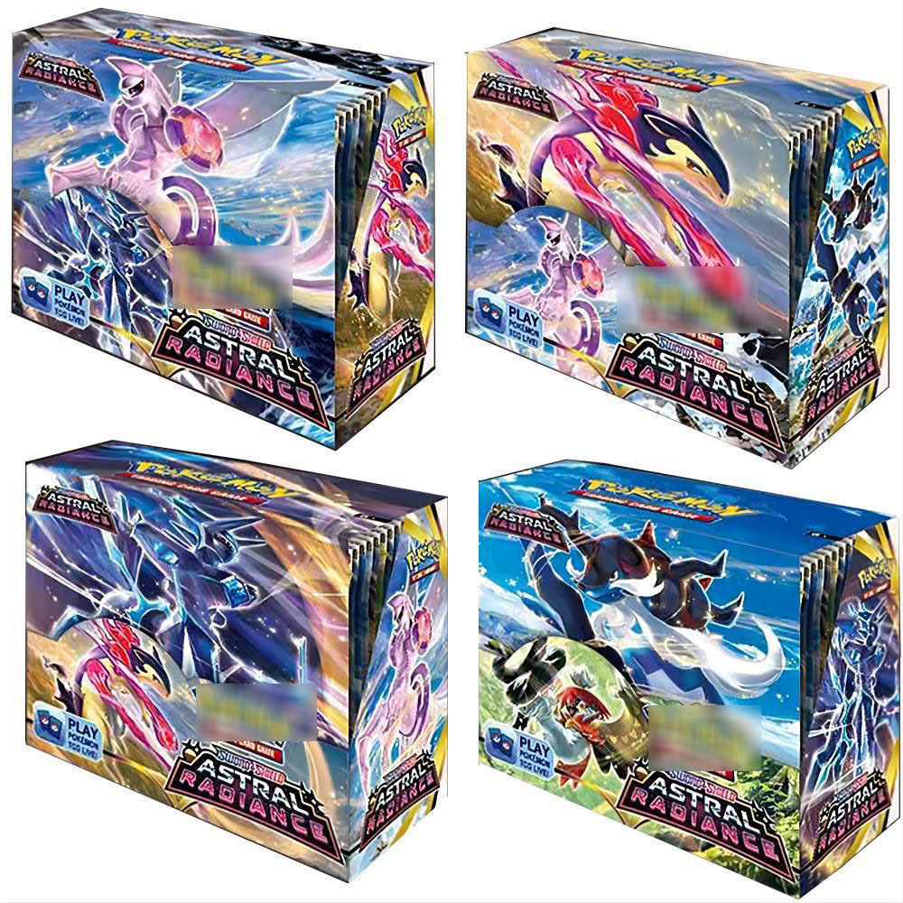 Hot Sale Anime Product 360pcs English Pokemoned Card Trade Game EVO SUN MOON Collection Play Crate Pokemoned Cards Booster Box