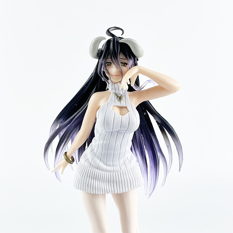 Hot Sale Anime Product Sexy Girl Overlord Albedo Figure Model Doll Adult Collection PVC Toys Action Figure