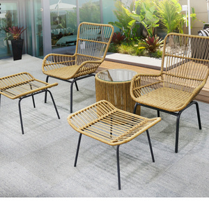 Outdoor Furniture Balcony Casual Rattan Chair Club Hotel Negotiate Rattan Chair Pool Beach Lounge Chair