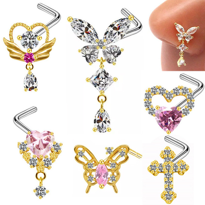 Piercing Stainless Steel Jewelry Body Piercing Fine Fashion Jewelry Piercing Nose Piercing Jewelry