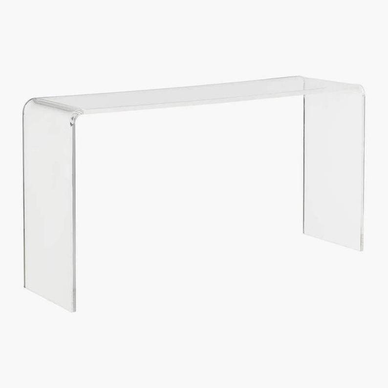 Acrylic Furniture Make up Desk dresser table Transparent Console Table