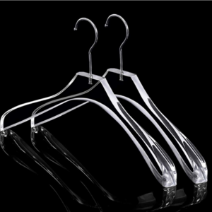 Quality Clear Acrylic Clothing Hangers Curved Stylish Clothes Hanger  Coat Hanger for Dress Suit Closet Organizer