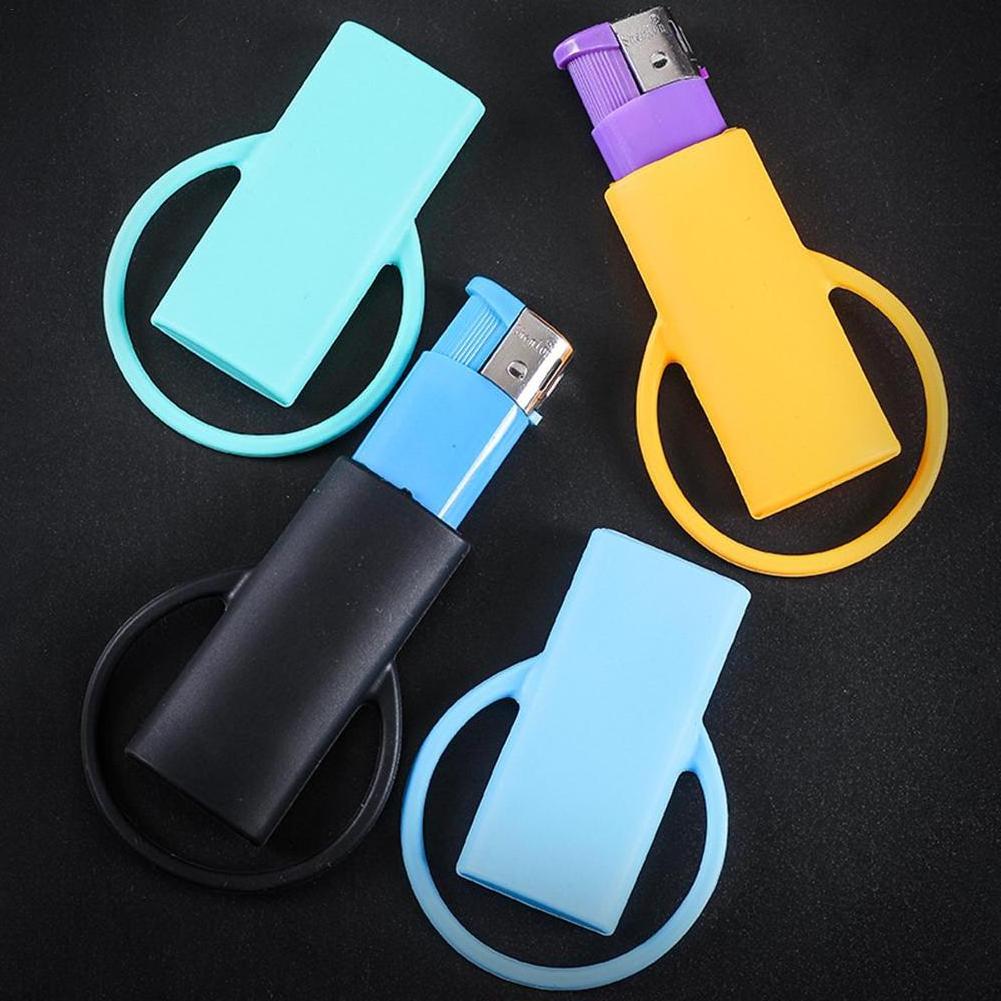 Silicone Custom Logo Lighter Case Portable Cigarette Cover Nonslip Lighter Casing Protector Lighters Protective Sleeve