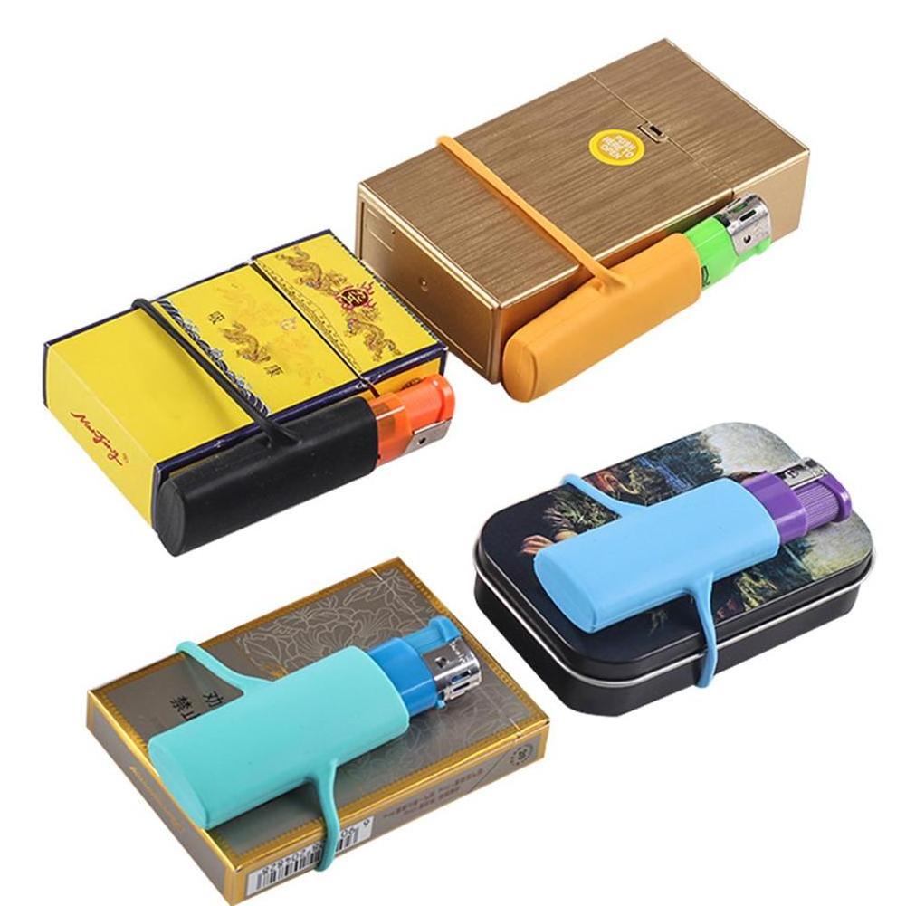 Silicone Custom Logo Lighter Case Portable Cigarette Cover Nonslip Lighter Casing Protector Lighters Protective Sleeve