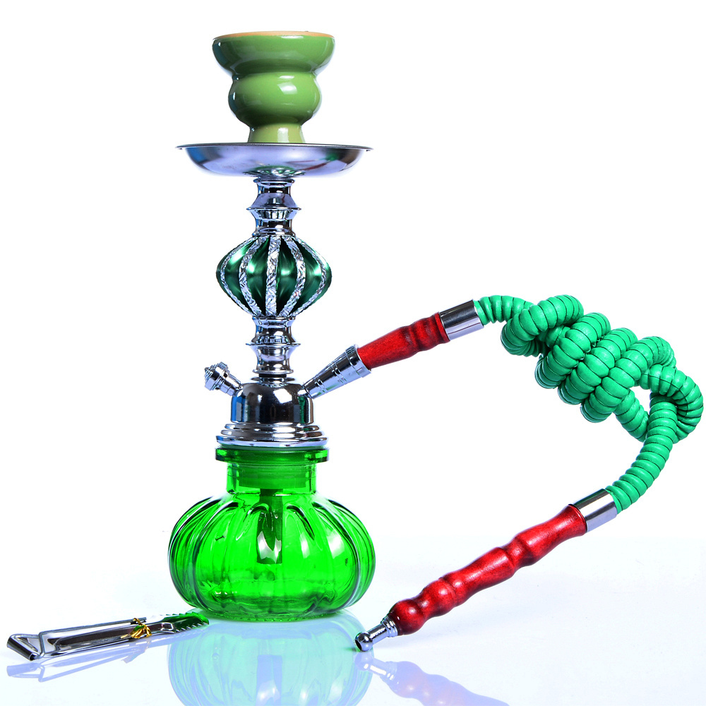 Portable Travel Hookah Small Shisha Pipe Set Narguile Chicha Pipa with Hose Bowl Tongs Charcoal Tray Smoke Accessories