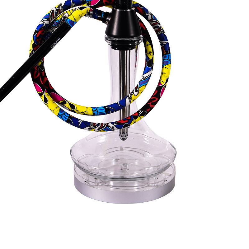 15cm Diameter 6inch LED Shisha Hookah Light Base Remote Control 16 Colors Light KTV Bar Chargeable Lamp