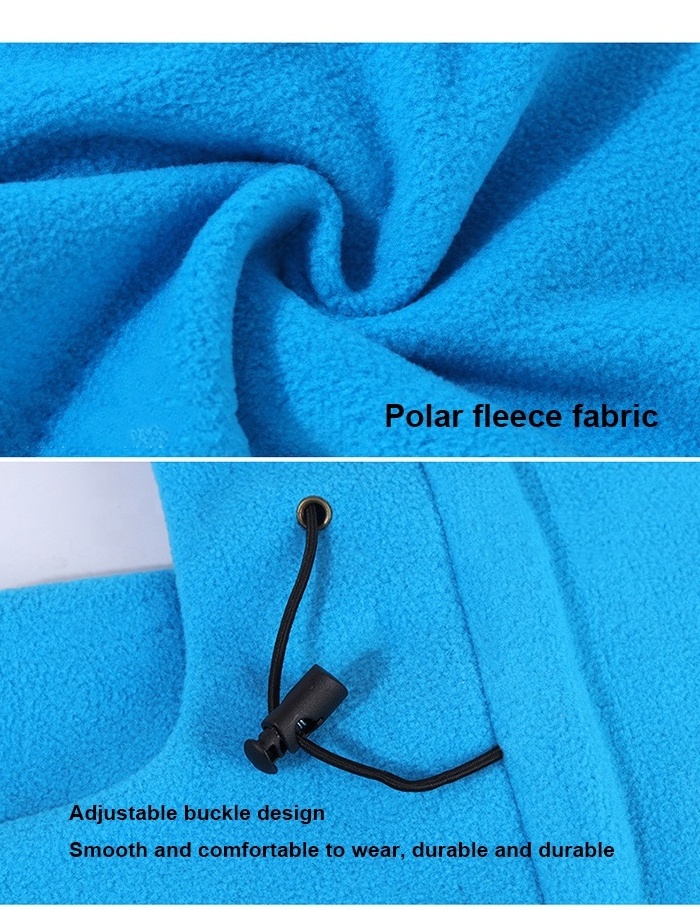 Polar fleece balaclava for winter Multifunctional hats and neck warmer