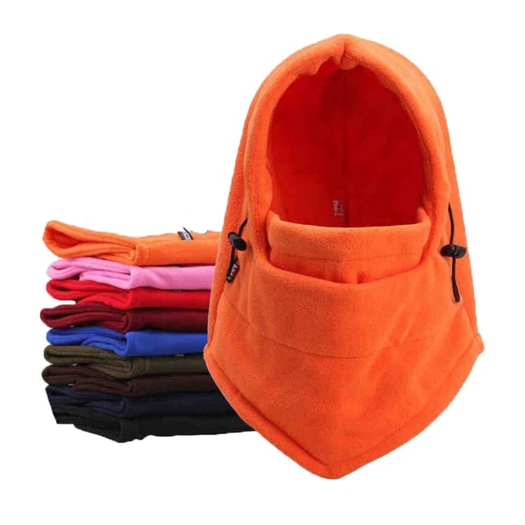 Polar fleece balaclava for winter Multifunctional hats and neck warmer