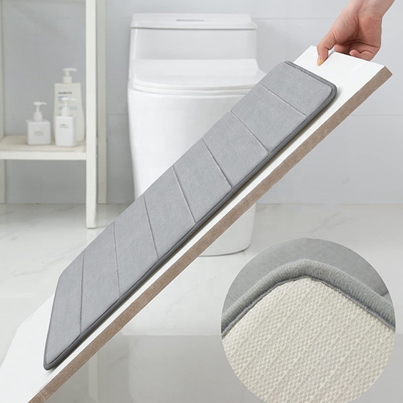 Good Quality Foam Bath Mat Customised Door Mat Washable Durable Anti-Slip Memory Foam Bathroom Mat