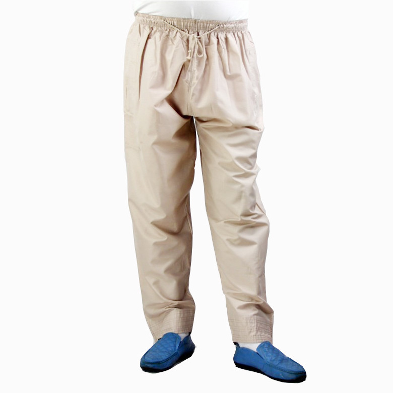 2022 new design Muslim Men's Adult Casual Trousers Thobe Slack Lined Solid Loose Comfortable Longs Contains Cotton Arabian Pants