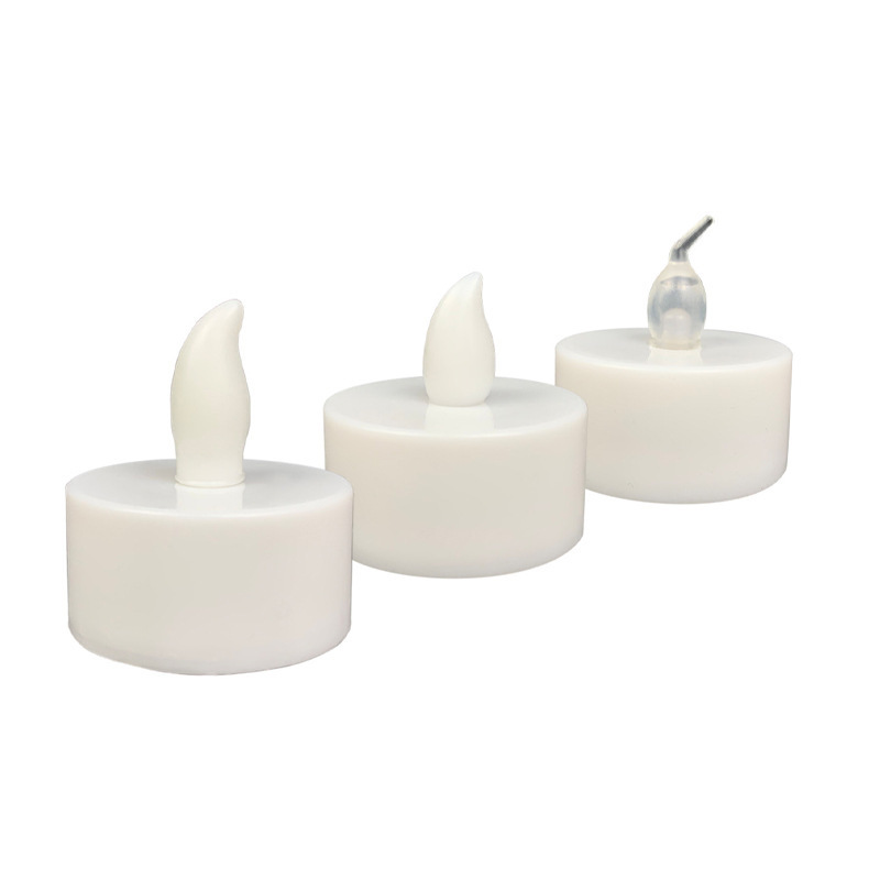 Wholesale  Christmas Mini Battery Operated tea lights Flameless Plastic Candles LED Tea Light