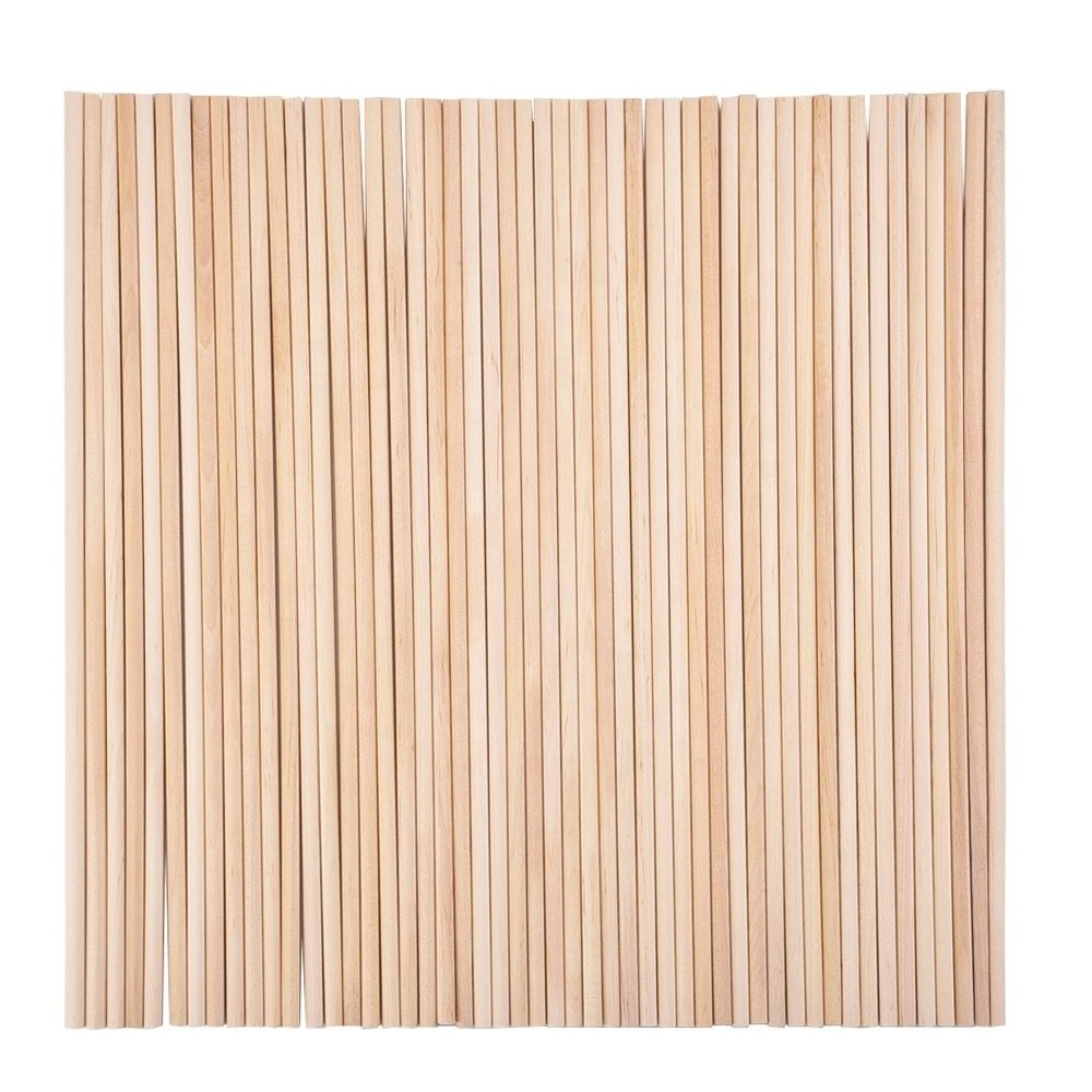 100pcs Natural Long Wooden Match Sticks In Bulk  For Modelling And Craft Wood  Kid Counting Toy