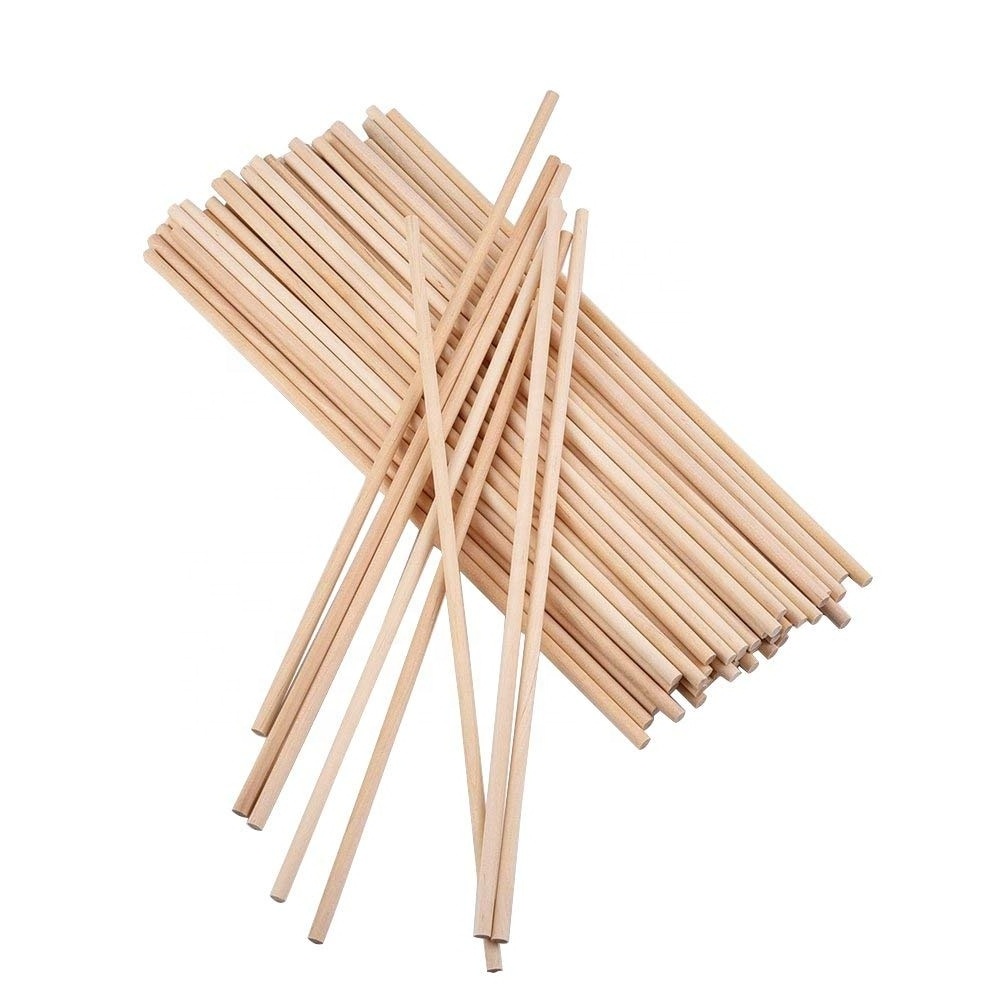 100pcs Natural Long Wooden Match Sticks In Bulk  For Modelling And Craft Wood  Kid Counting Toy