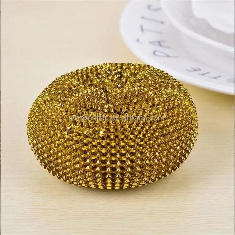 customized packaging pot cleaning stainless steel wire scrubber/scourer/cleaning ball