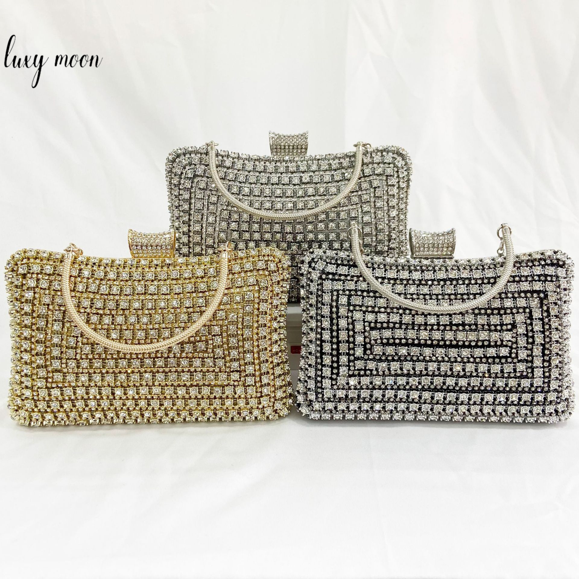 Shiny Luxury Rhinestone Diamond Purses Crystal Women Clutch Bags Evening Clutch Bag For Women NE407