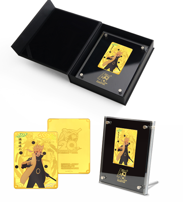 google japanese anime Wholesale 48 box cards Sasuke Golden Collection gift box Soldier Chapter Heritage Hokage Narutoes Card