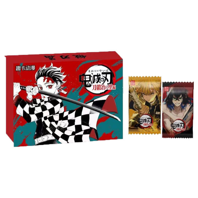 google japanese Anime Box hobby Collection TCG Playing Game rare Card Kimetsu No Yaiba Figures Demon Slayer cards