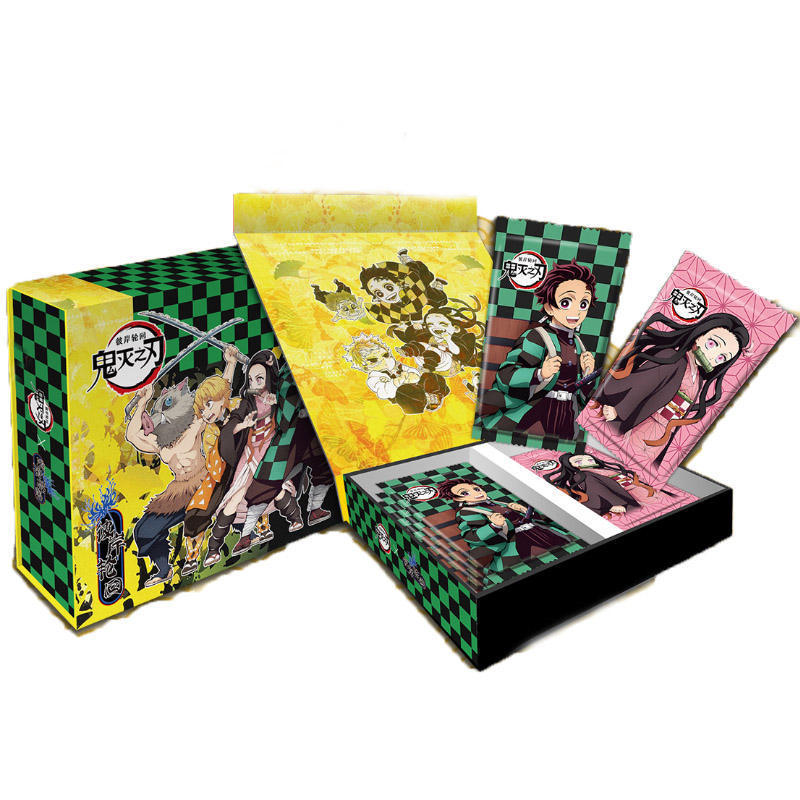 google japanese Anime Box hobby Collection TCG Playing Game rare Card Kimetsu No Yaiba Figures Demon Slayer cards