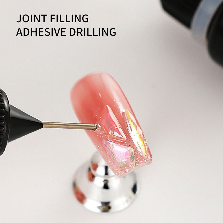 XEIJAYI 10g/Box Nail Gem Rhinestone Diamond Glue Nail Art Sticky Gel For Rhinestone Jewelry Decorations Nail Glue