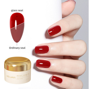 15ML Super Shiny Top Coat Nail Art Gel Varnish Semi Permanent Soak Off No Wipe UV Gel Varnish Shining Clear Top Coat