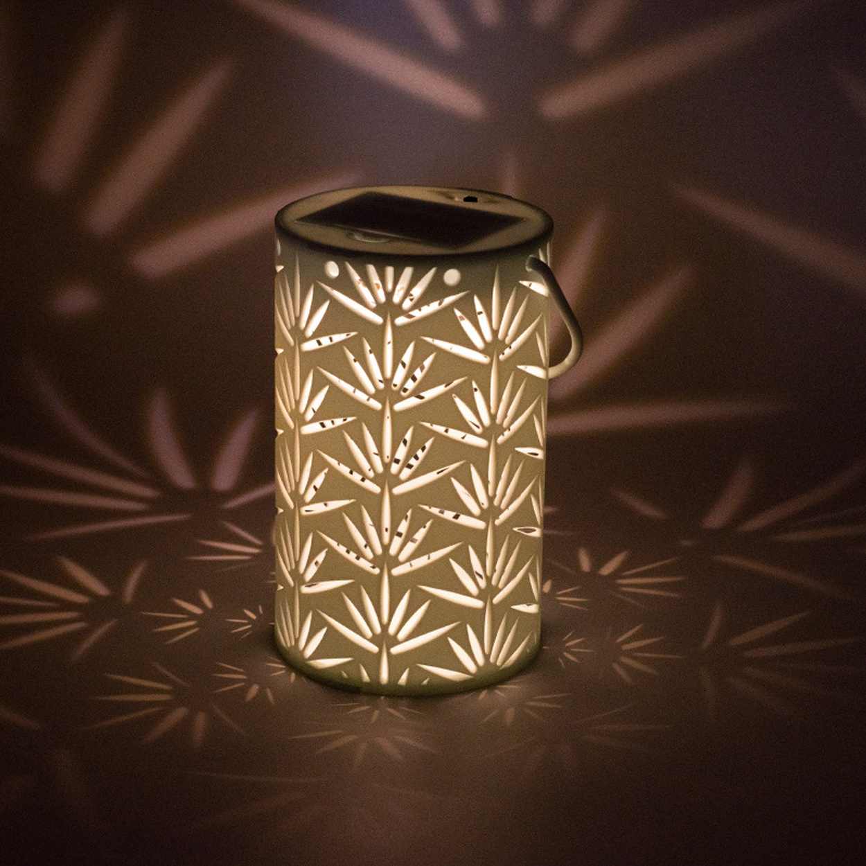 LED projection lights LED wind lantern Plastic candle  Bedside lights Atmosphere festive lighting