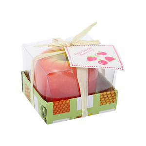 New Christmas Gift Apple Candles Handmade Paraffin Wax For  Home Decor  Festival Gift Fruit Novelty Apple Candles