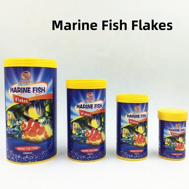 Wholesale Marine Fish Flake Koi Fish Food Feed Guppies Cheap Fish Food 500ml