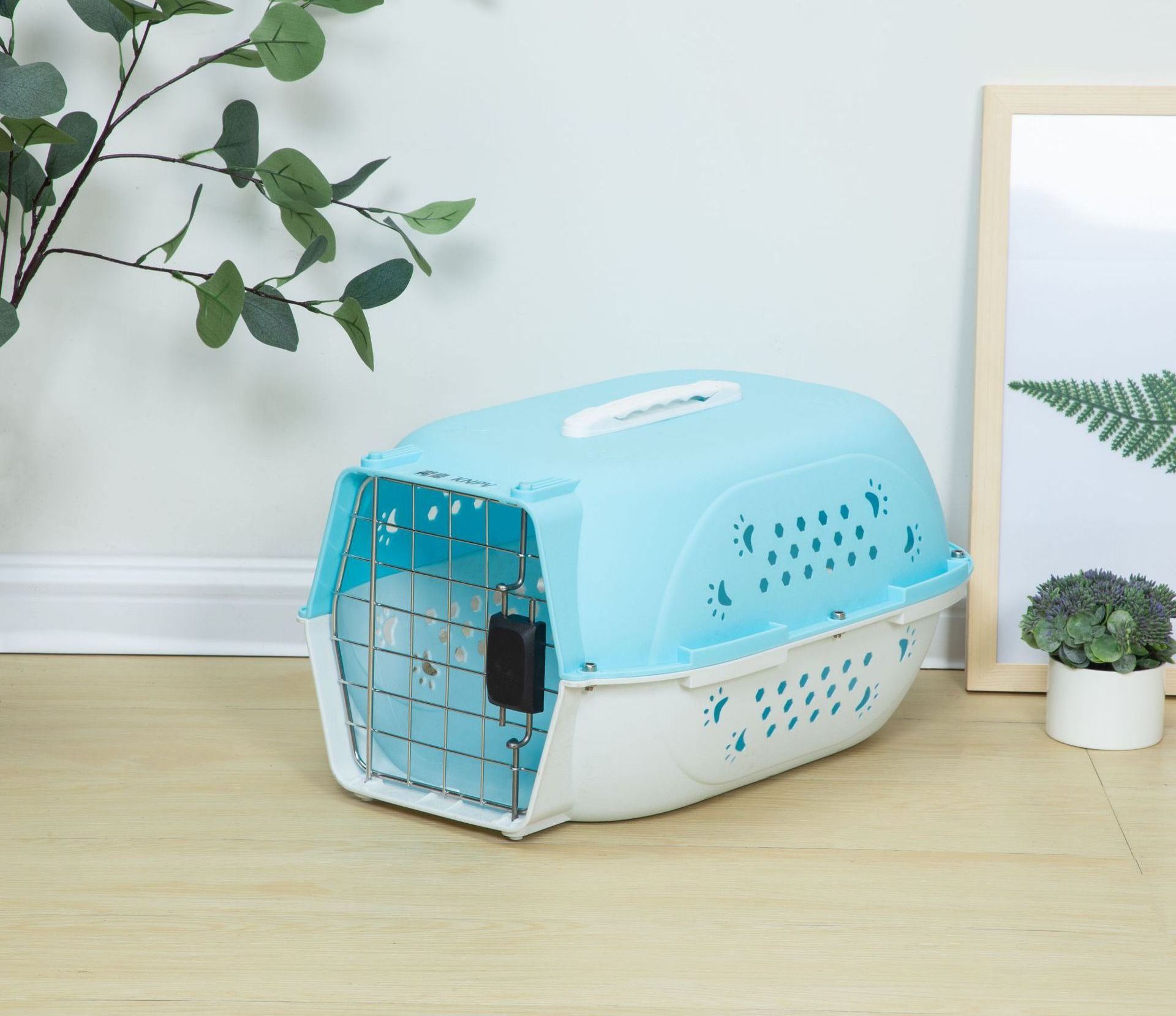 Pet Outdoor Safety Portable Durable Airline Approved Pet Dog Kennel Cage For Travelling