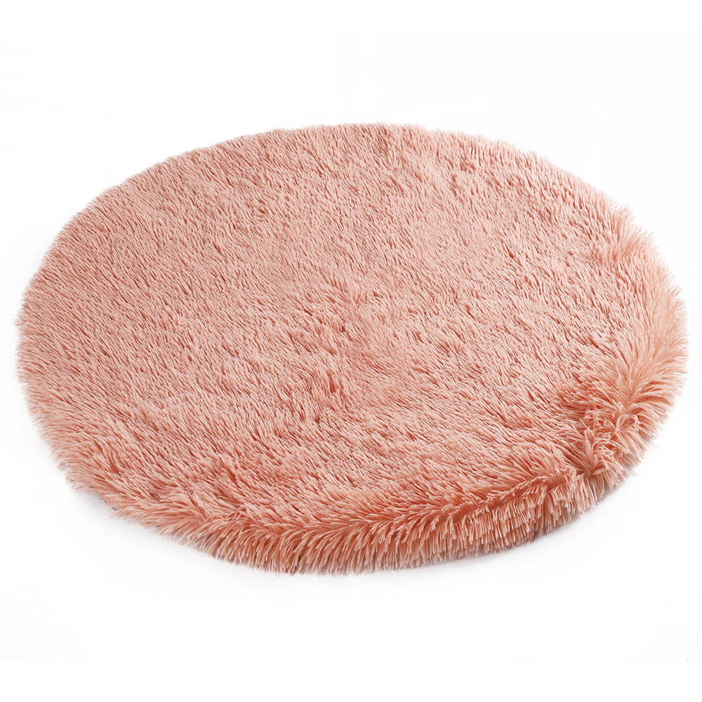 Wholesale All Seasons Soft Pet Bed Warm Dog Mat Round Plush Pad Pet Sleeping Mat Pet Blanket