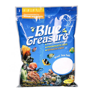 Blue Treasure aquarium accessories all natural artificial crystals coral reef sea salt