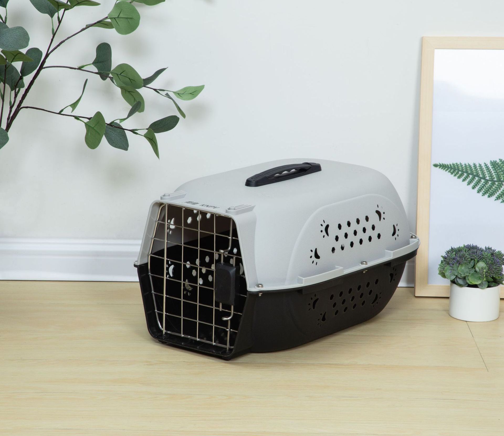 Pet Outdoor Safety Portable Durable Airline Approved Pet Dog Kennel Cage For Travelling