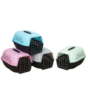 Pet Outdoor Safety Portable Durable Airline Approved Pet Dog Kennel Cage For Travelling