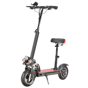 2022 Newest Off-Road Electric Scooter 36V/48V 800W 10 Inch 2 Wheels Anti-theft Waterproof Scooter Electric with Seat for Adults