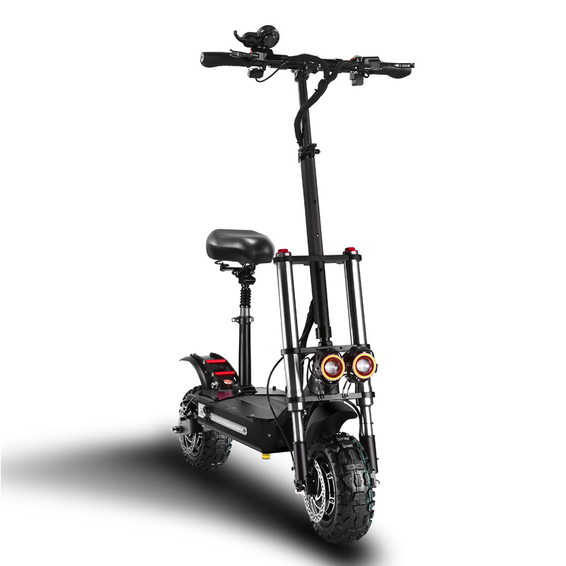 Boyueda 5600watt 60v 38ah Dual Motor Escooter Fat Tire Fast Electric Folding Scooter Scooters