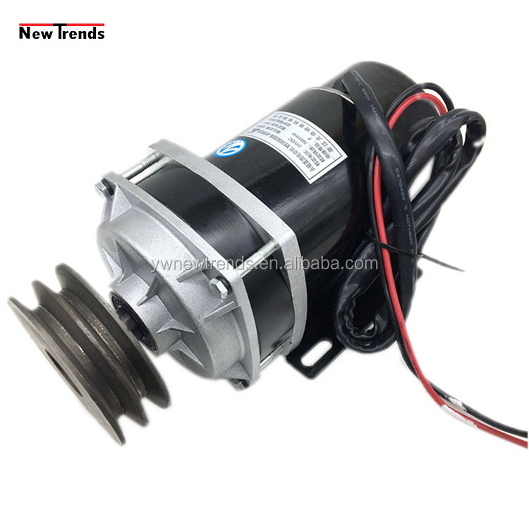 MY1120ZXF 600 W 36V 48 V Double Groove Pulley Drive DC Motor For Greenhouse Plastic Film Electric Roll Up Motor