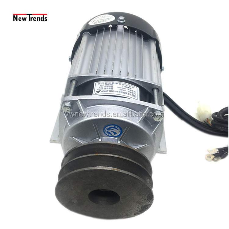 BM1418ZXF 750W 48V 60V Double Pulley Drive DC Brushless Motor For Greenhouse Roll Blind Machine