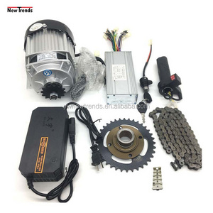 Unite 500W Electric Motorized Tricycle Electric Pedicab Motor Kit BM1418ZXF Electric Trike Rickshaw Engine Conversion kit