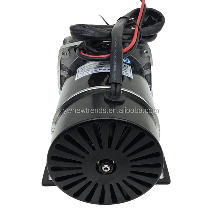 MY1120ZXF 36V 48V 600W  Brush DC Motor Pulley Drive For Amusement Park Toy Electric Bike DC Motor Engine Kit