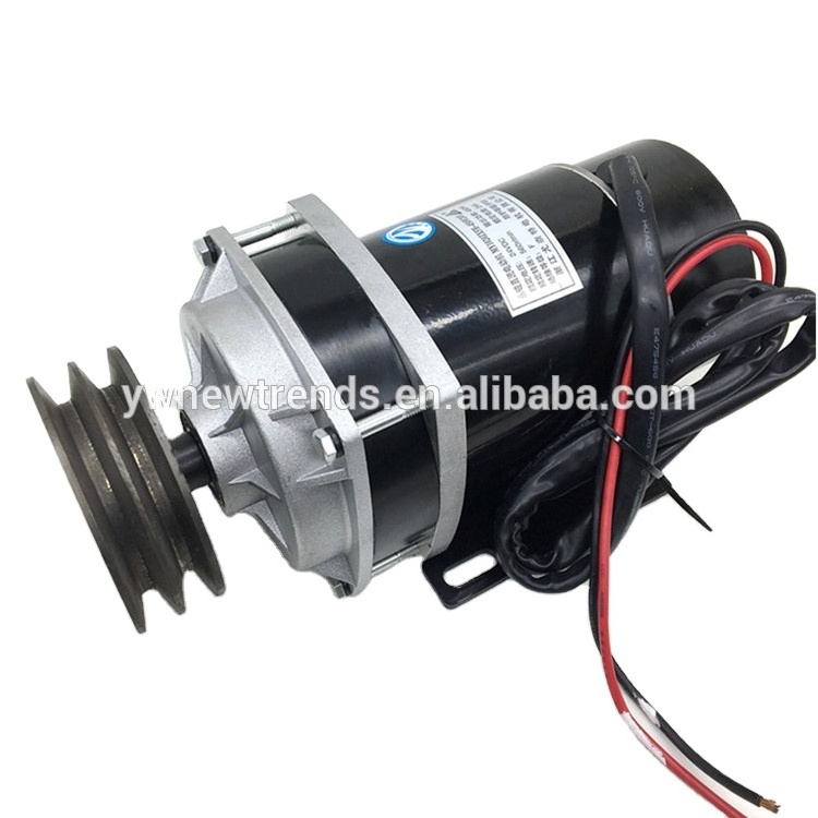 MY1120ZXF 600 W 36V 48 V Double Groove Pulley Drive DC Motor For Greenhouse Plastic Film Electric Roll Up Motor