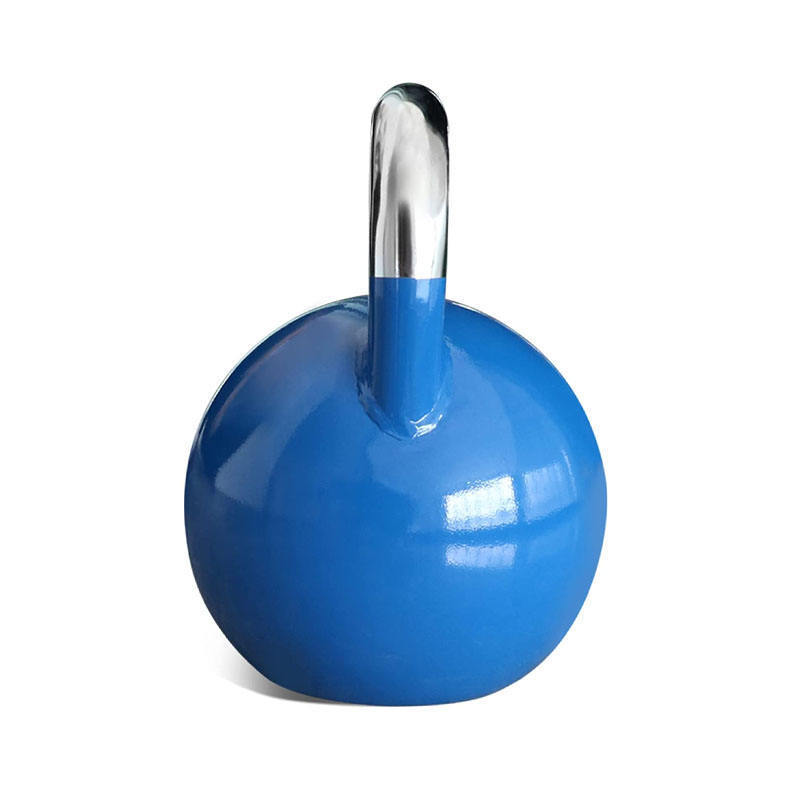 Fitness Weight Lifting Cheap Cast Iron Kettle Bells 12-32kg Color Coated Steel adjustable competition kettlebells