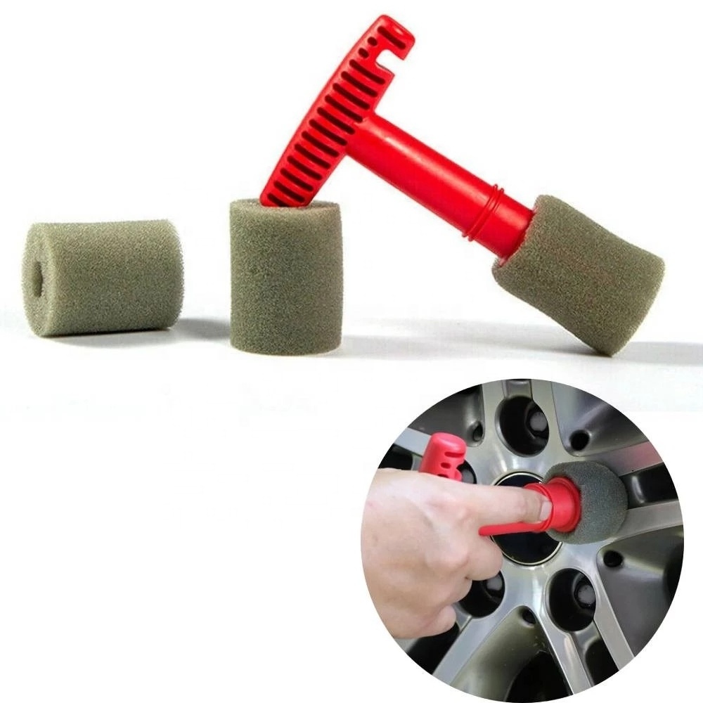 Wheel Brush Car Detailing Brushes For Auto Cleaning Kit Wheels Tire Interior Exterior Leather Air Vents Car Tire Nut Screw Brush