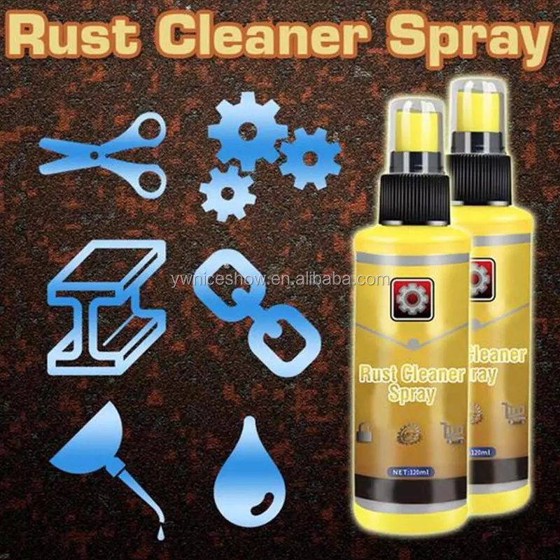 Multipurpose Rust Cleaner Spray Derusting Spray Car Maintenance Cleaning Anti-Rust liquid Rust Remover Metal Polish