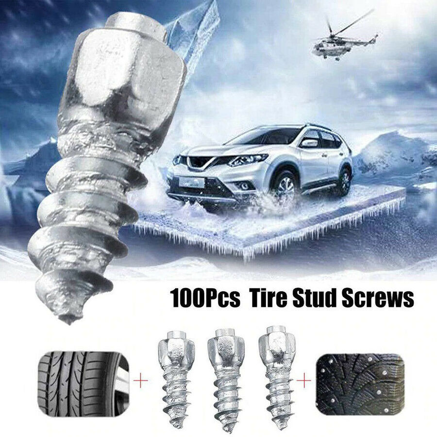 4*12mm Winter Snow Studded Tires Spikes Snow Ice Racing tungsten carbide Screw Motorcycle Tire Studs