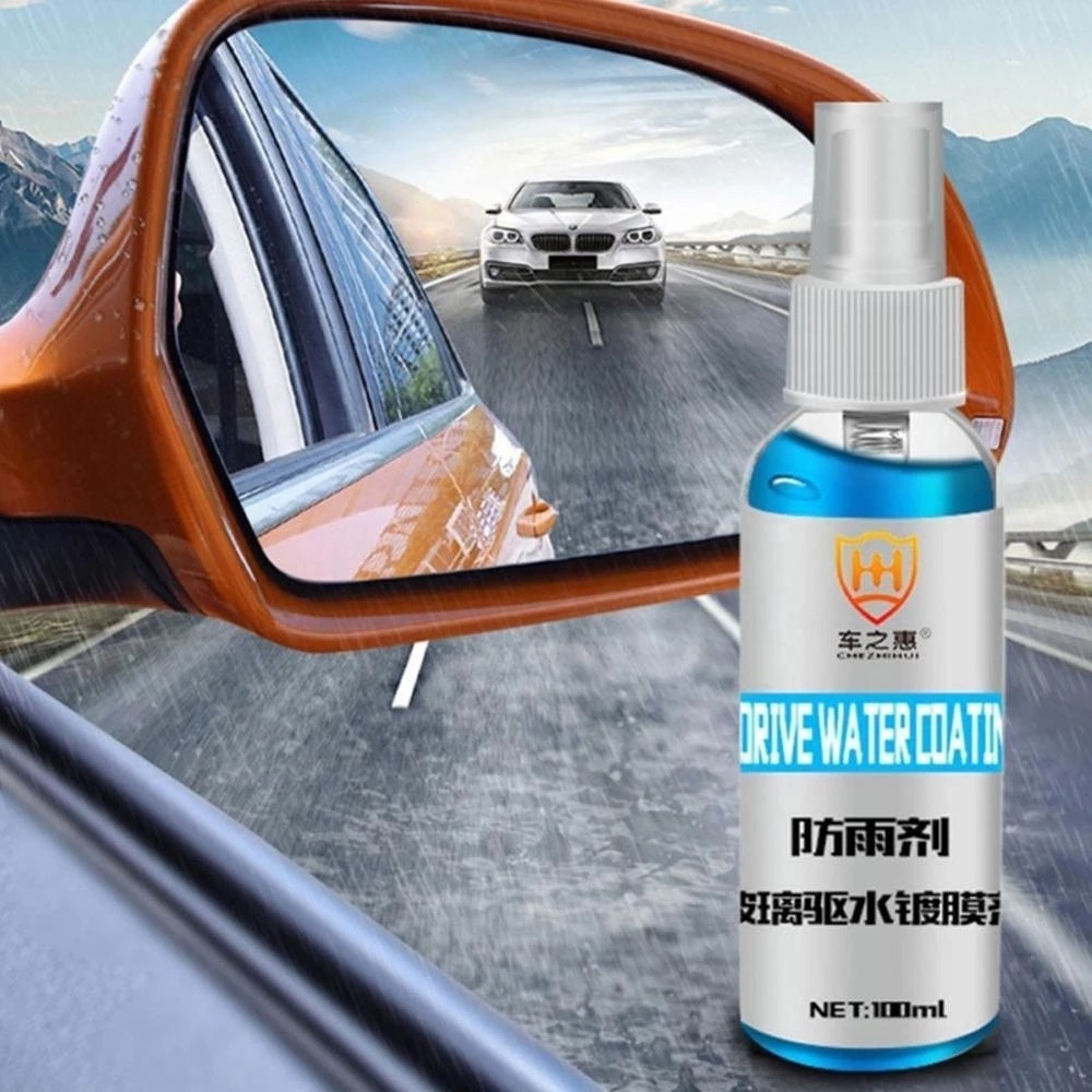 100ml Car Care Window Water Repellent Anti-rain Hydrophobic Coating Front Windshield Windscreen Mirror Glass Protective Spray