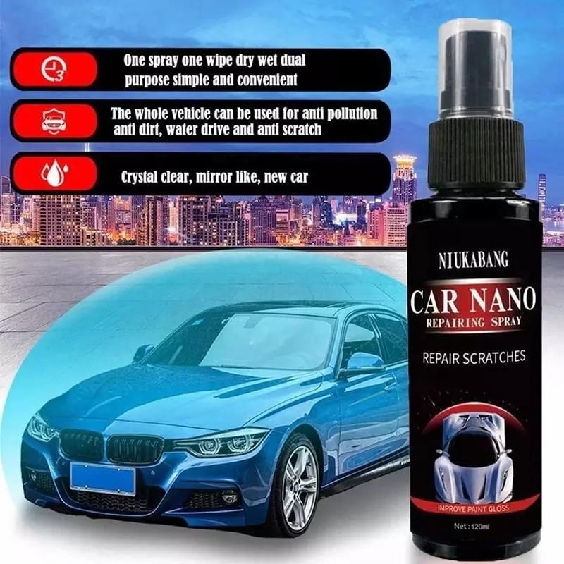 50ML Car Coating Paint Care Products Car Spray Sealing Nano Hydrophobic Coating Waterproof High Gloss Shine Wax and Polish