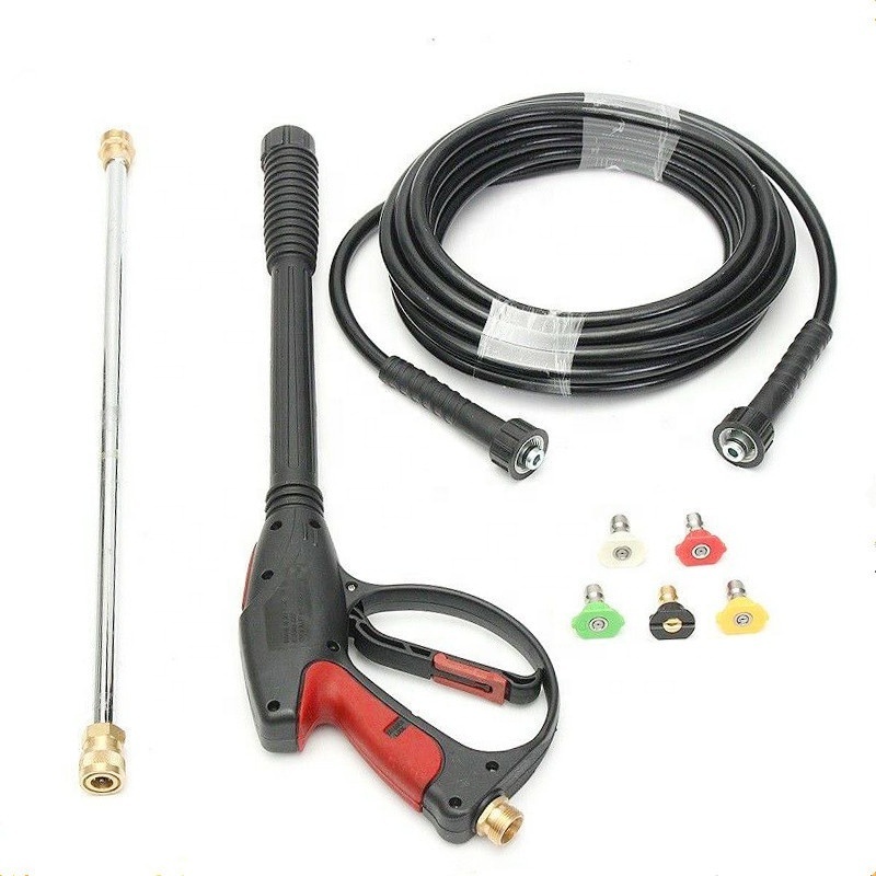 8 in 1 High Pressure Car Washer Kit With 5 Color Nozzle Washing Wash set Sprayer Gun Foam Cannon With 1/4