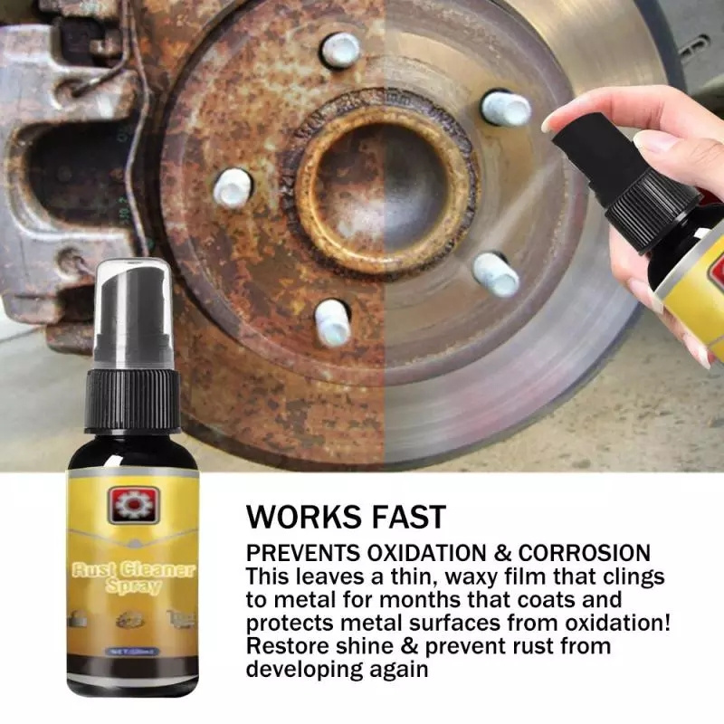 Multipurpose Rust Cleaner Spray Derusting Spray Car Maintenance Cleaning Anti-Rust liquid Rust Remover Metal Polish