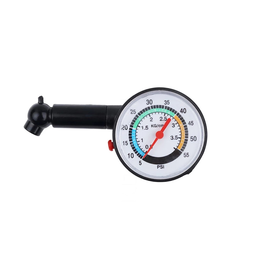 Car Tyre Tire Pressure Gauge For Car Auto Motorcycle Truck Bike Dial Plastic Vehicle Tester Pressure Tyre Measurement Tool