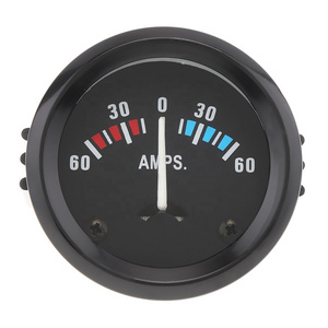 Universal 2" 52MM Car Ammeter Voltmeter 12V 60-0-60 AMP Ammeter Gauge Volt Meter for Boat Truck ATV AMP Meter Measure for Car