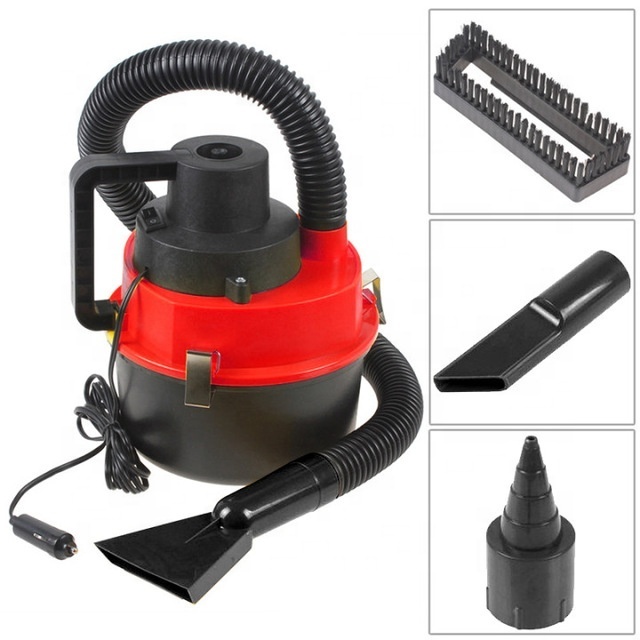 12V New Portable Vacuum Car Cleaner 2020 Wet Dry Dual-use Super Suction Handheld Mini Vacuum Cleaner 4 in 1 For Car Van RV Boat